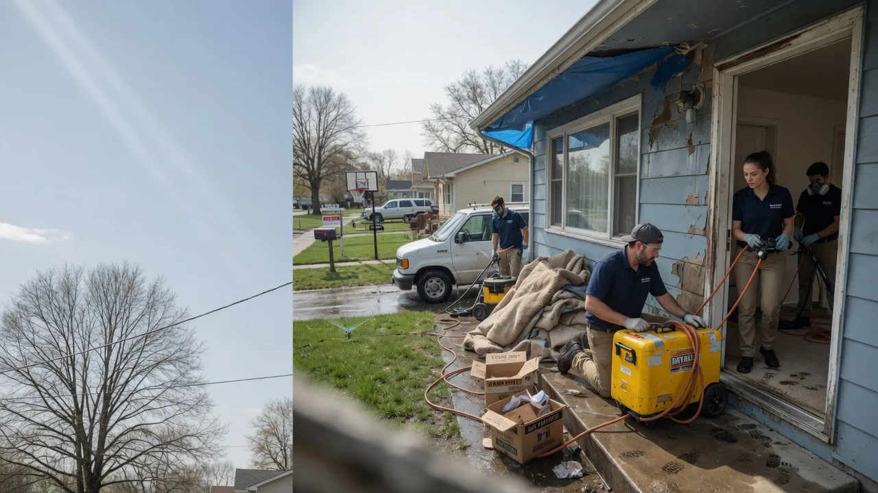 Basement Flood Cleanup in Hi Hat, KY near me